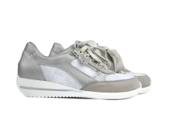 Sneakers | Wijdte H^Waldläufer Waldlaufer Sneaker Himona Stein Silver Taupe