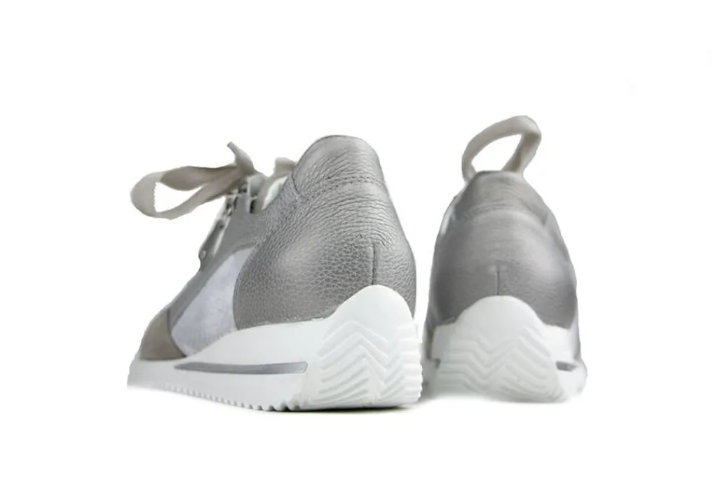 Sneakers | Wijdte H^Waldläufer Waldlaufer Sneaker Himona Stein Silver Taupe