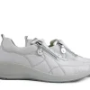 Sneakers | Wijdte K^Waldläufer Waldlaufer Sneaker Kalea Eclis Weiss Argento