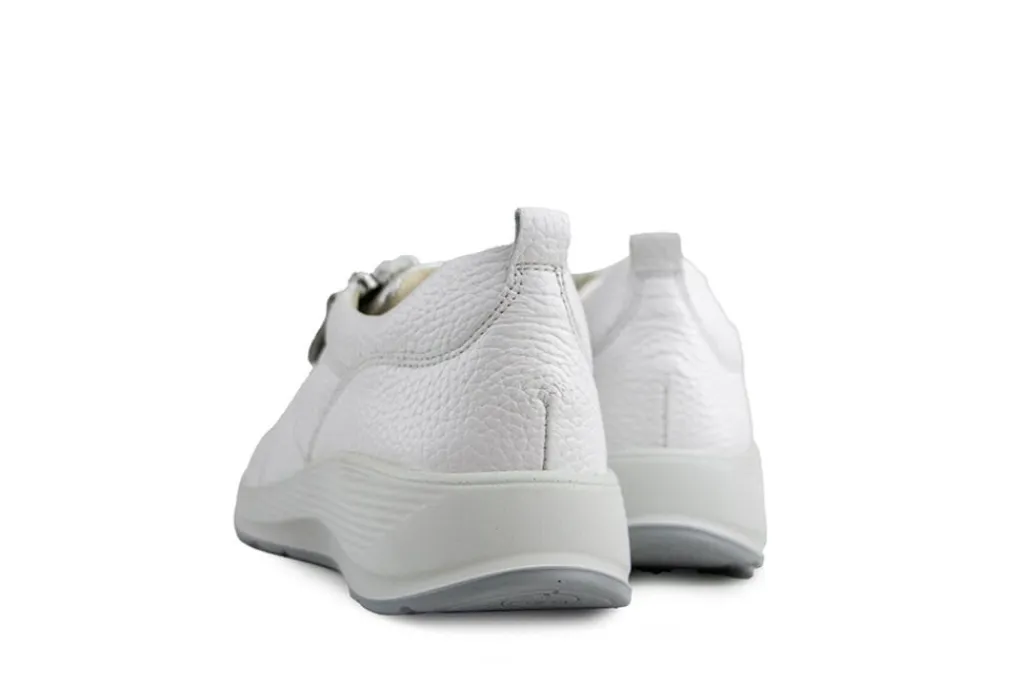 Sneakers | Wijdte K^Waldläufer Waldlaufer Sneaker Kalea Eclis Weiss Argento