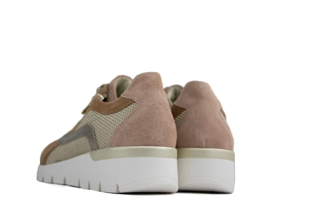 Sneakers | Wijdte K^Waldläufer Waldlaufer Sneaker Ramona Toffee Creme K
