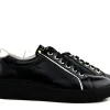 Sneakers | Wijdte H^Waldläufer Waldlaufer Sneaker Yuna Schwarz Gold
