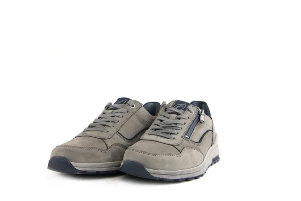 Sneakers^Waldläufer Waldlaufer Sneakers Blauw Grijs Etienne Pietra