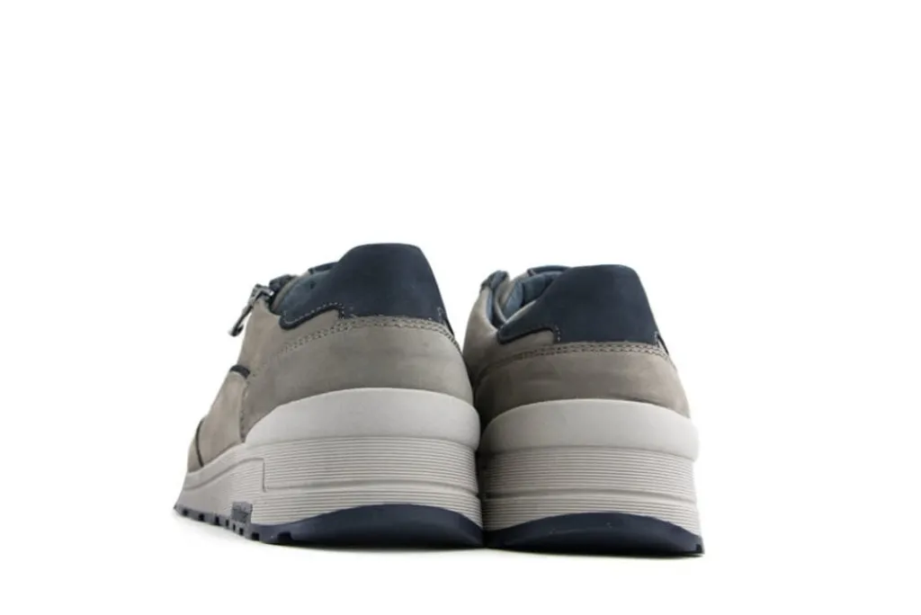 Sneakers^Waldläufer Waldlaufer Sneakers Blauw Grijs Etienne Pietra