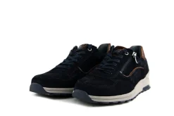 Sneakers^Waldläufer Waldlaufer Sneakers Etienne Donkerblauw Suede