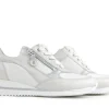 Sneakers^Waldläufer Waldlaufer Sneakers Himona Piga Wit Zilver