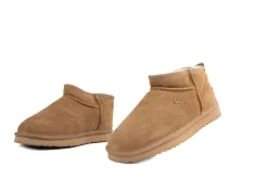 Pantoffels | Laarzen^Warmbat Durack Men Cognac Suede