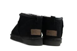 Pantoffels^Warmbat Laarzen Durack Men Black Suede