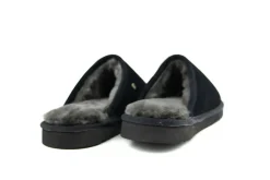 Pantoffels^Warmbat Pantoffels Classic Black Suede