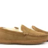 Pantoffels^Warmbat Pantoffels Grizzly Cognac Suede