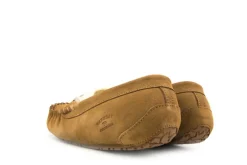 Pantoffels^Warmbat Pantoffels Nowra Cognac Suede