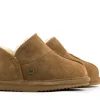 Pantoffels | Pantoffels^Warmbat Pantoffels Willow Kids Cognac Suede