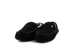 Pantoffels^Warmbat Pantoffels Zwart Earlwood Suede