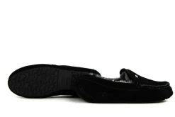 Pantoffels^Warmbat Pantoffels Zwart Earlwood Suede