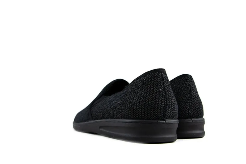 Pantoffels^Westland Instappers Zwart Belfort