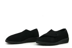 Pantoffels^Westland Klittenband Pantoffel Nice Zwart