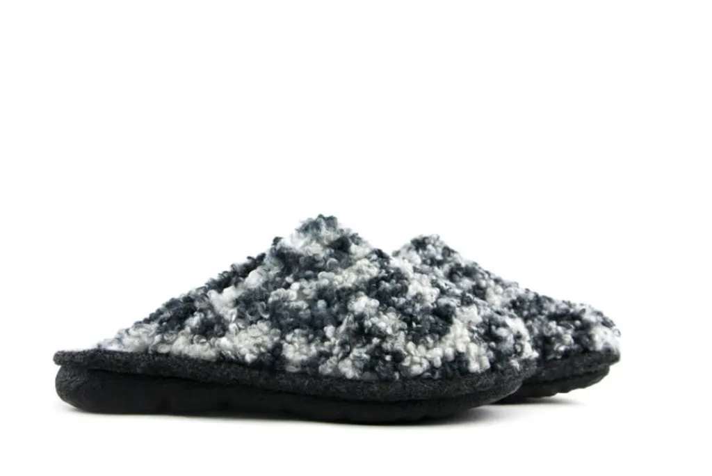 Pantoffels^Westland Muil Lille Antraciet Combi