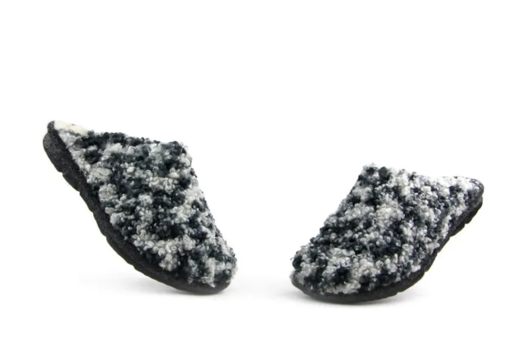 Pantoffels^Westland Muil Lille Antraciet Combi