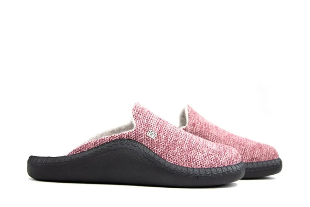 Pantoffels^Westland Muil Monaco Malivelour Bordo