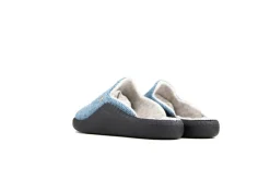 Pantoffels^Westland Muil Monaco Malivelour Blau