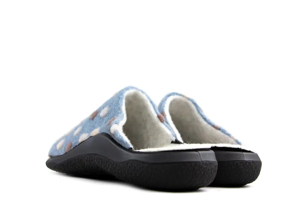 Pantoffels^Westland Muilen Blauw Roubaix 05 Multi