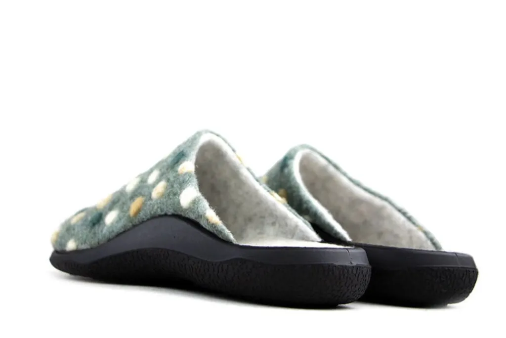 Pantoffels^Westland Muilen Groen Roubaix Multi