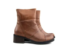 Enkellaarzen^Wolky Enkellaars Hinton Cognac