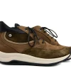 Wijdte G | Sneakers^Wolky Hoge Sneaker Scone Leather Taupe