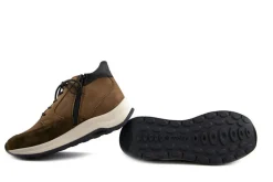 Wijdte G | Sneakers^Wolky Hoge Sneaker Scone Leather Taupe