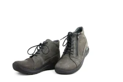 Veterschoenen^Wolky Hoge Veter Why Antique Carbon