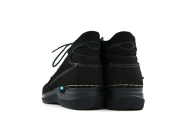 Veterschoenen^Wolky Hoge Veterschoenen Zwart Why Antique Nubuck