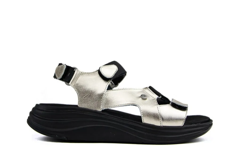 Sandalen | Sandalen En Slippers^Wolky Sandaal Cirro Savana Leather Goud