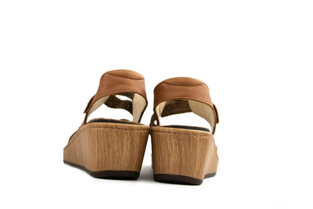 Sandalen | Sandalen En Slippers^Wolky Sandaal La Jolla Viagretta Cognac