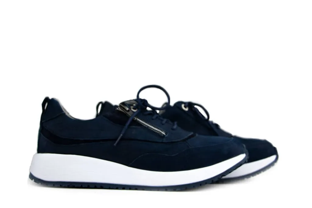 Sneakers^Wolky Sneaker Sprint Antique Nubuck Denim