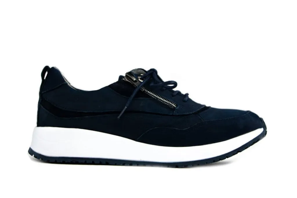 Sneakers^Wolky Sneaker Sprint Antique Nubuck Denim
