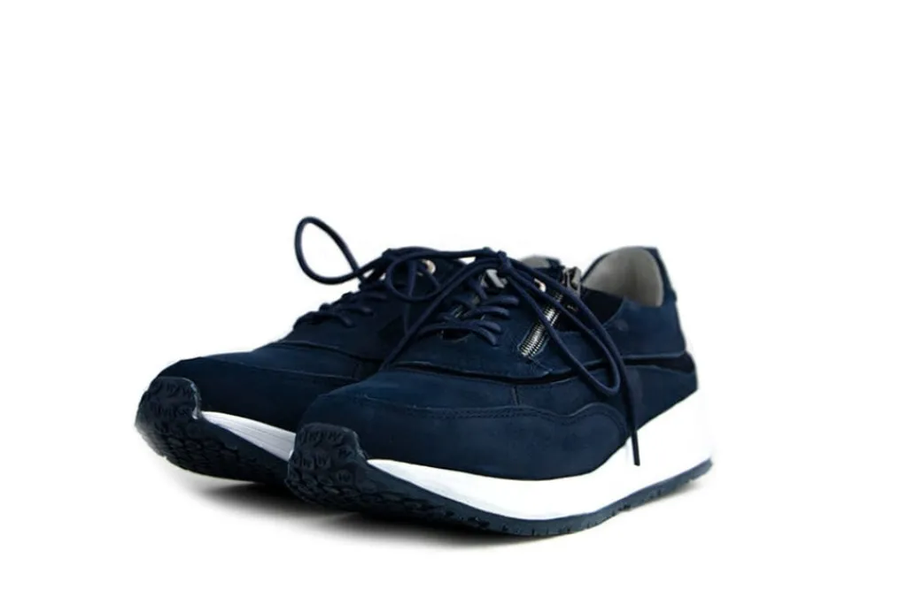 Sneakers^Wolky Sneaker Sprint Antique Nubuck Denim