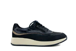 Sneakers^Wolky Sneaker Sprint Leather Blue Combi
