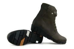 Veterboots En Bikerboots^Wolky Veterboot Portland Quebec Nubuck Cactus