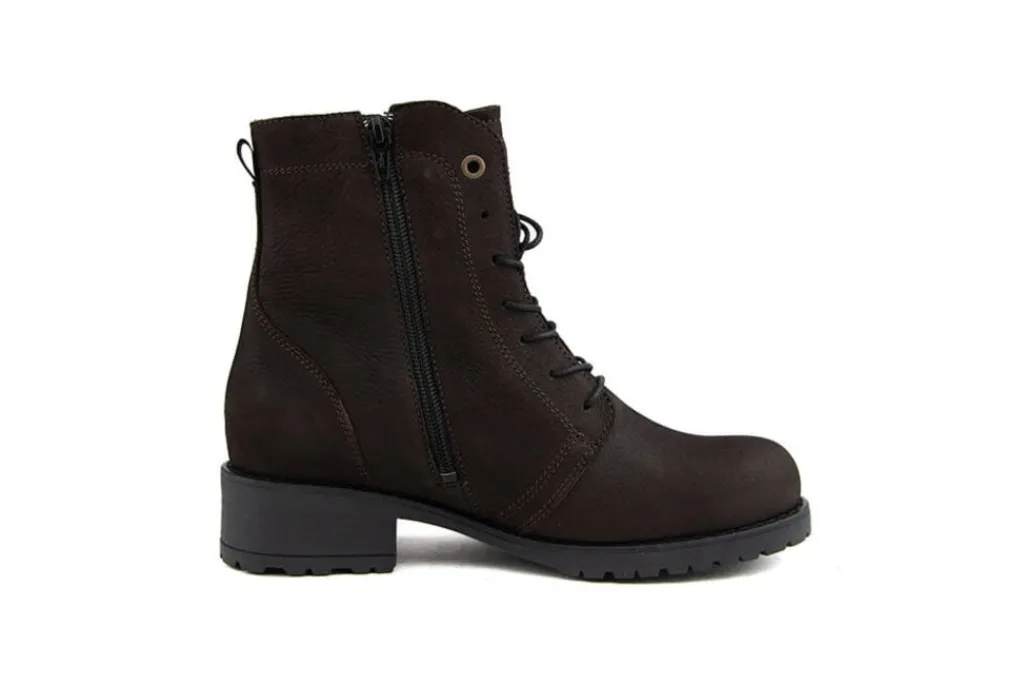 Veterboots En Bikerboots^Wolky Veterboot Quinta F2F Longbeach Brown