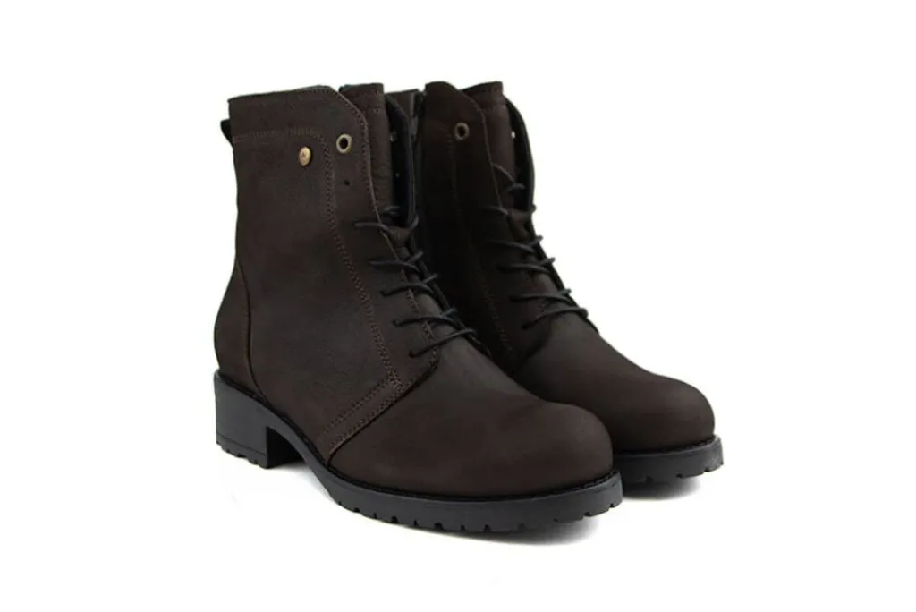 Veterboots En Bikerboots^Wolky Veterboot Quinta F2F Longbeach Brown