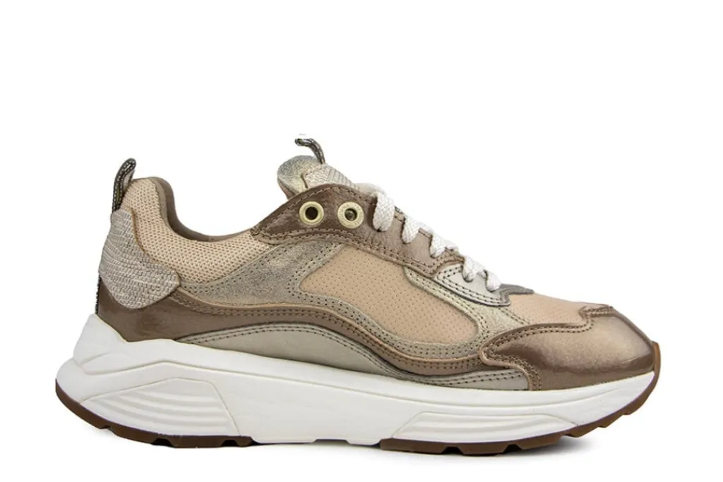 Sneakers^Xsensible Sneaker Milau Taupe Combi
